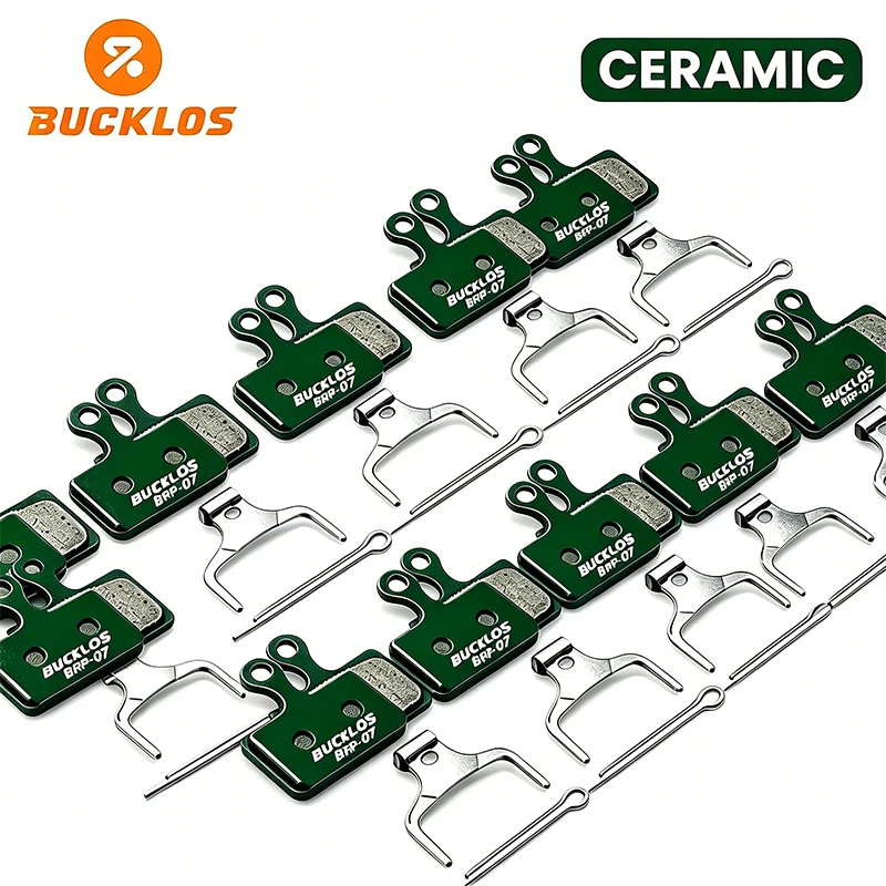 BUCKLOS Bicycle Ceramic Brake Pads Ultra Durable Hydraulic Disc Brake Pads for SHIMANO K03S K04S K05S MTB Road Bike Disk Pads
BUCKLOS Bicycle Ceramic Brake Pads Ultra Durable Hydraulic Disc Brake Pads for SHIMANO K03S K04S K05S MTB Road Bike Disk Pads