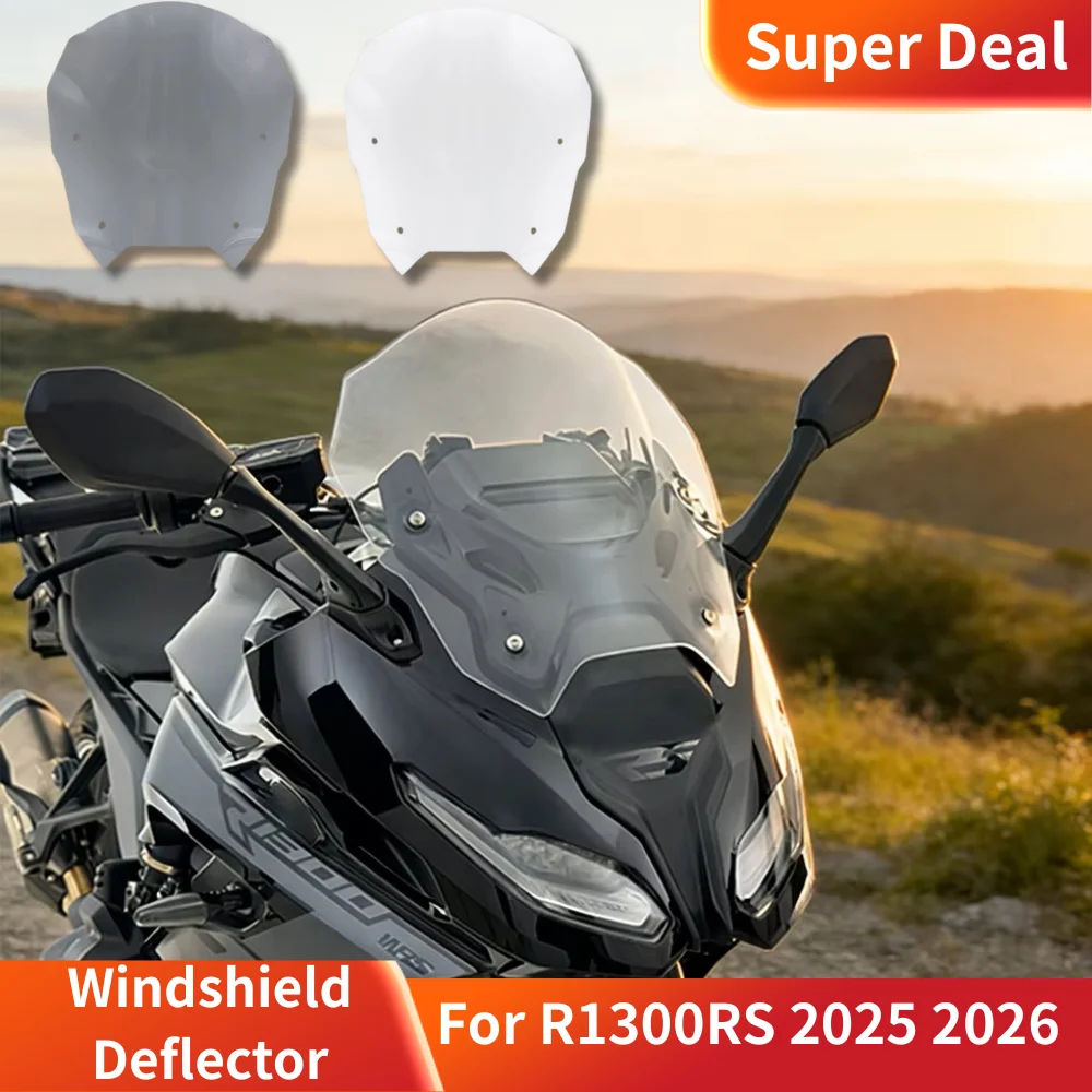 For R1300RS 2026 Motorcycle Windshield Deflector Sport Version Touring Windscreen 39cm PMMA Anti-Turbulence Shield
For R1300RS 2026 Motorcycle Windshield Deflector Sport Version Touring Windscreen 39cm PMMA Anti-Turbulence Shield
