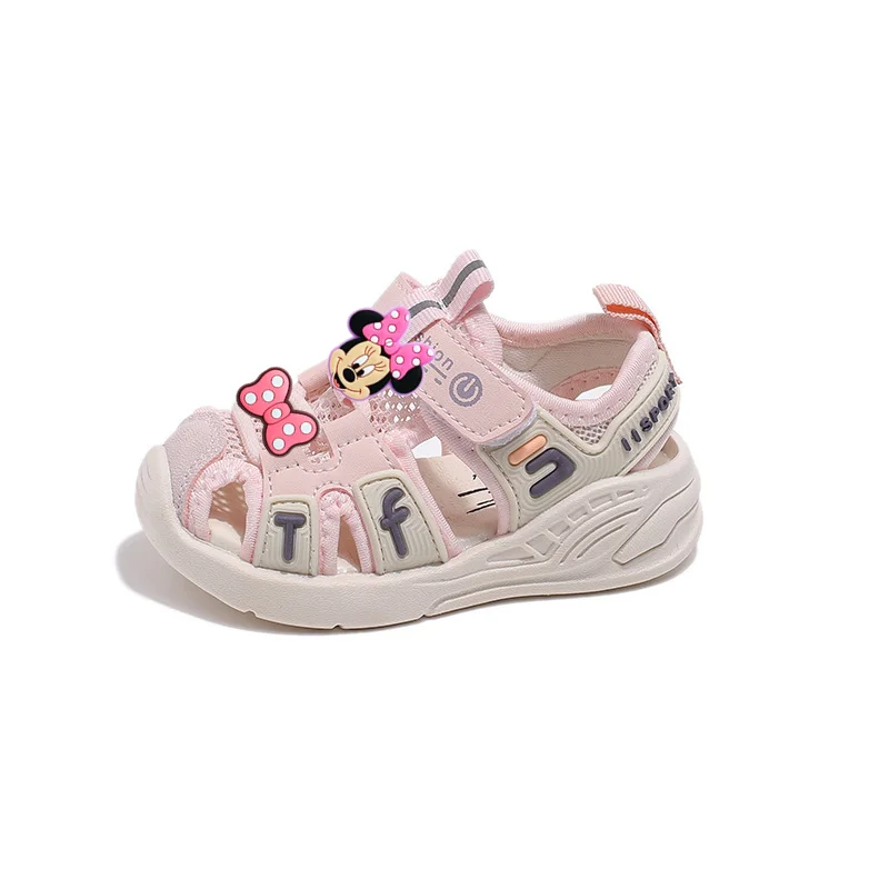 Cartoon Sandals Minnie Baby Toddler shoes Disney Summer New Non-slip Soft-soled Beach ShoesMickey Mouse Sneakers
Cartoon Sandals Minnie Baby Toddler shoes Disney Summer New Non-slip Soft-soled Beach ShoesMickey Mouse Sneakers