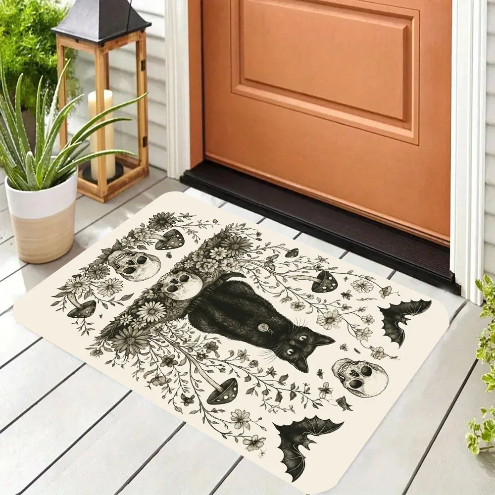Gothic Black Cat, Super Soft Mat, Living Room Entrance, for Bedroom, Bathroom, Kitchen, Corridor
Gothic Black Cat, Super Soft Mat, Living Room Entrance, for Bedroom, Bathroom, Kitchen, Corridor