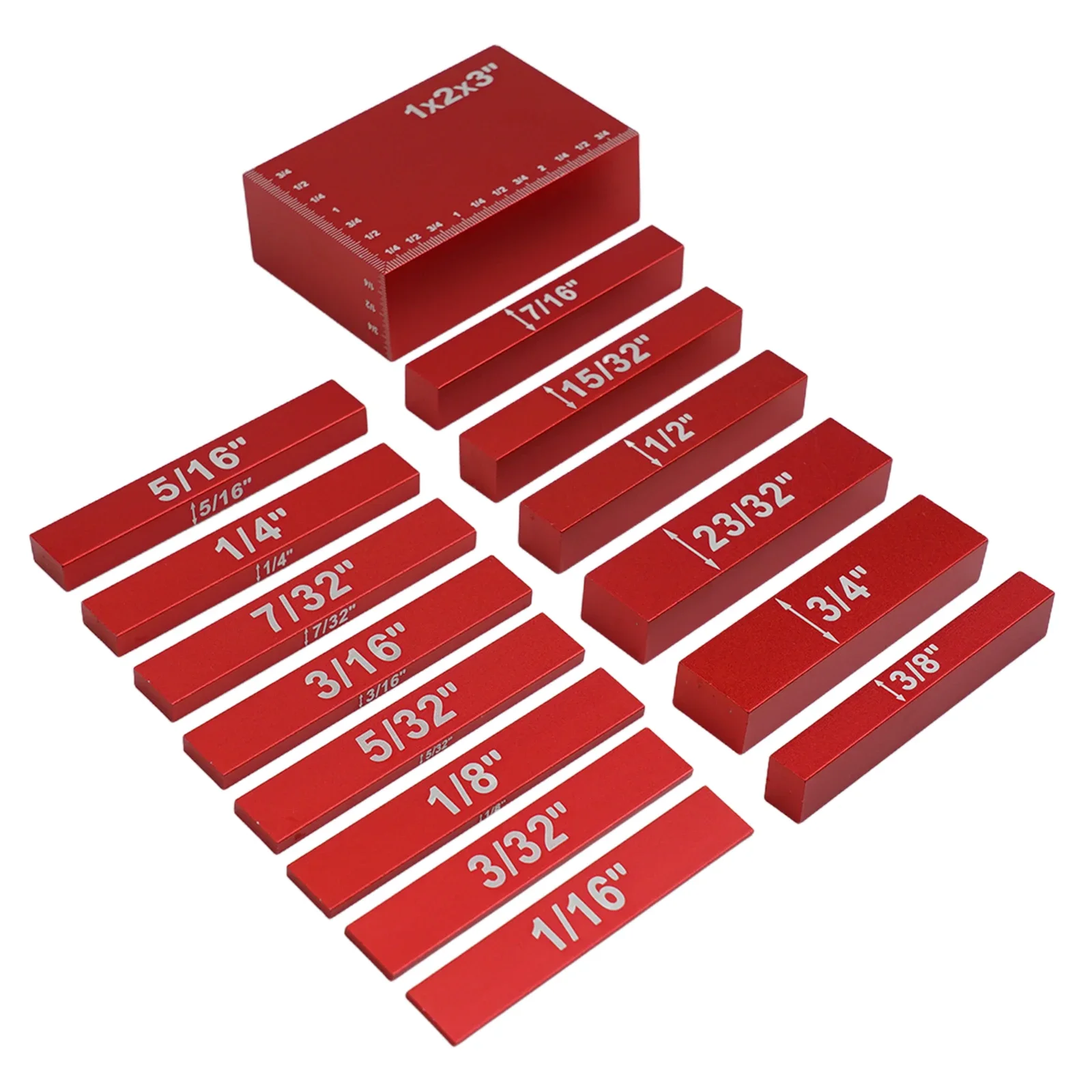 Adjustable Height Gauge Blocks Height Measuring Tools Color: Black, Blue, Red(Optional) Height Gauge Set 15 Piece Set
Adjustable Height Gauge Blocks Height Measuring Tools Color: Black, Blue, Red(Optional) Height Gauge Set 15 Piece Set
