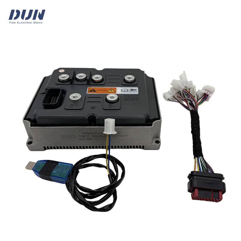Powerful VOTOL EM350S Brushless DC Boost 600A Peak 1300A 10KW-12KW Programmable Controller for QS In-Wheel Mid-Drive Motor
Powerful VOTOL EM350S Brushless DC Boost 600A Peak 1300A 10KW-12KW Programmable Controller for QS In-Wheel Mid-Drive Motor