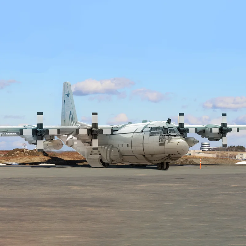 City Airport Model Moc Building Bricks Modular Lockheed C-130H Legacy Model Technology Blocks Christmas DIY Toy Construction Gif
City Airport Model Moc Building Bricks Modular Lockheed C-130H Legacy Model Technology Blocks Christmas DIY Toy Construction Gif