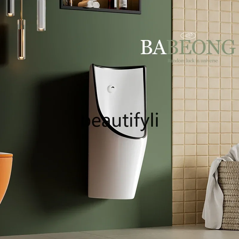 ss 25Black edge wall-mounted type, villa personality multi-colored edge urinal hotel men's bathroom wall-mounted type
ss 25Black edge wall-mounted type, villa personality multi-colored edge urinal hotel men's bathroom wall-mounted type