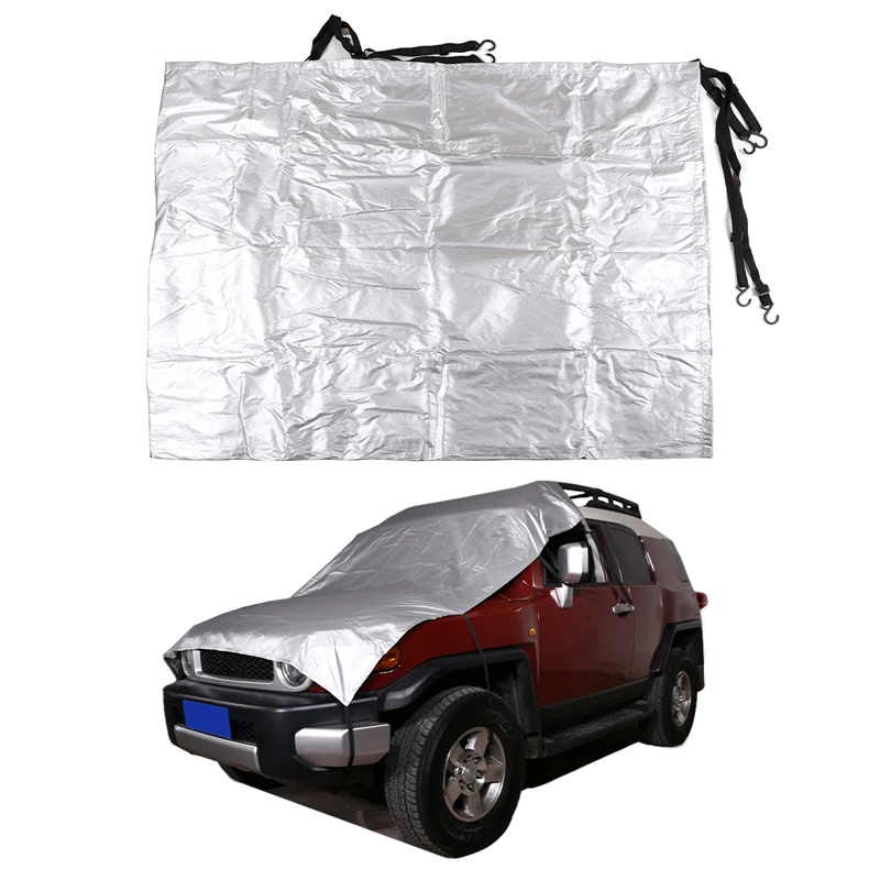 Для Toyota FJ Cruiser 2007-2021 автомобильный передний лобовое стекло Защита от снега солнцезащитный козырек Солнцезащитный козырек автомобильные внешние аксессуары
Для Toyota FJ Cruiser 2007-2021 автомобильный передний лобовое стекло Защита от снега солнцезащитный козырек Солнцезащитный козырек автомобильные внешние аксессуары