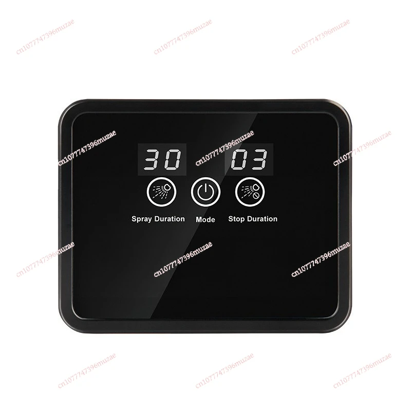 Timed spray system Plant humidification simulated rainfall Intelligent spray system
Timed spray system Plant humidification simulated rainfall Intelligent spray system