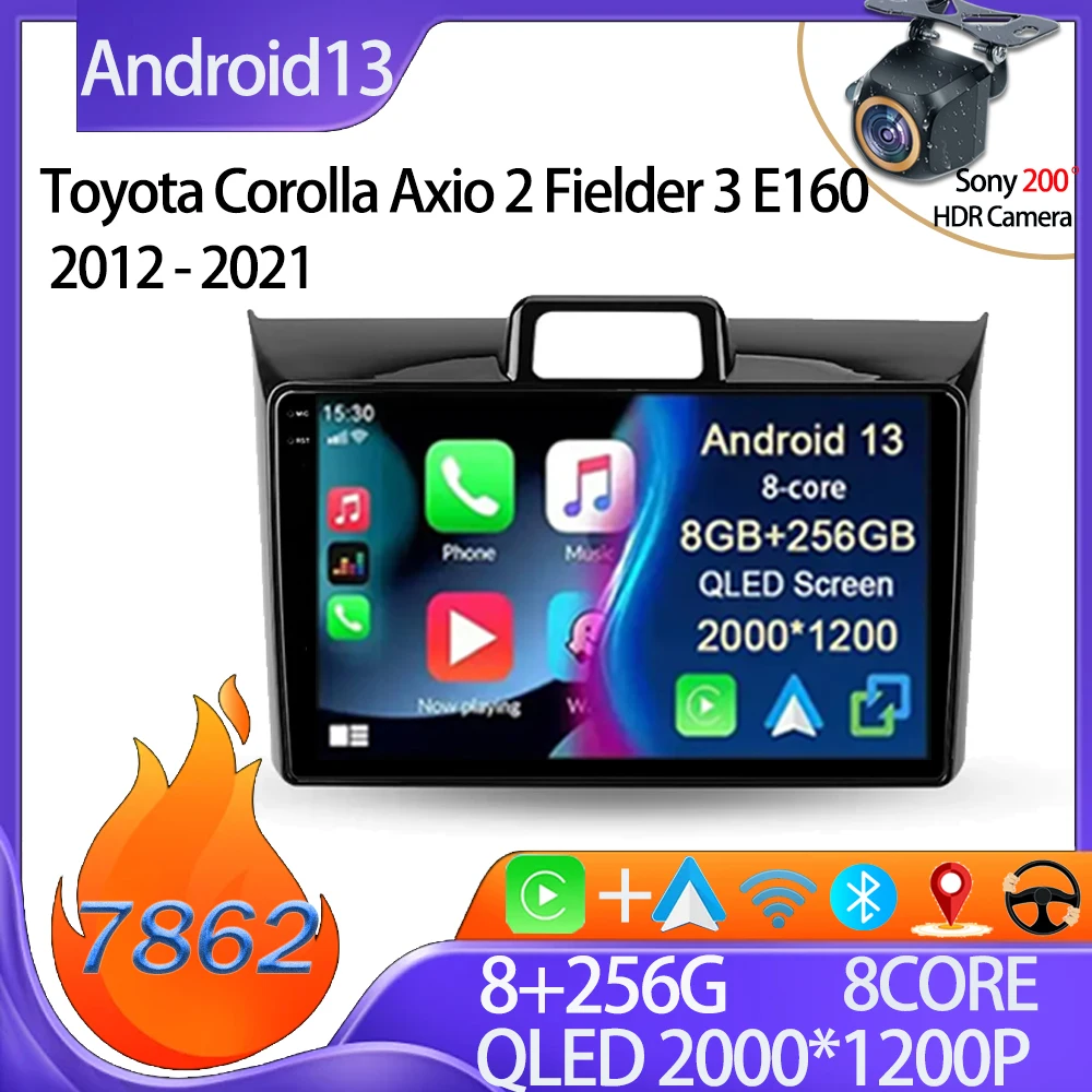 For Toyota Corolla Axio 2 Fielder 3 E160 2012 - 2021 Android Car Radio Multimedia Video Player GPS Navigation Audio Stereo WIFI
For Toyota Corolla Axio 2 Fielder 3 E160 2012 - 2021 Android Car Radio Multimedia Video Player GPS Navigation Audio Stereo WIFI