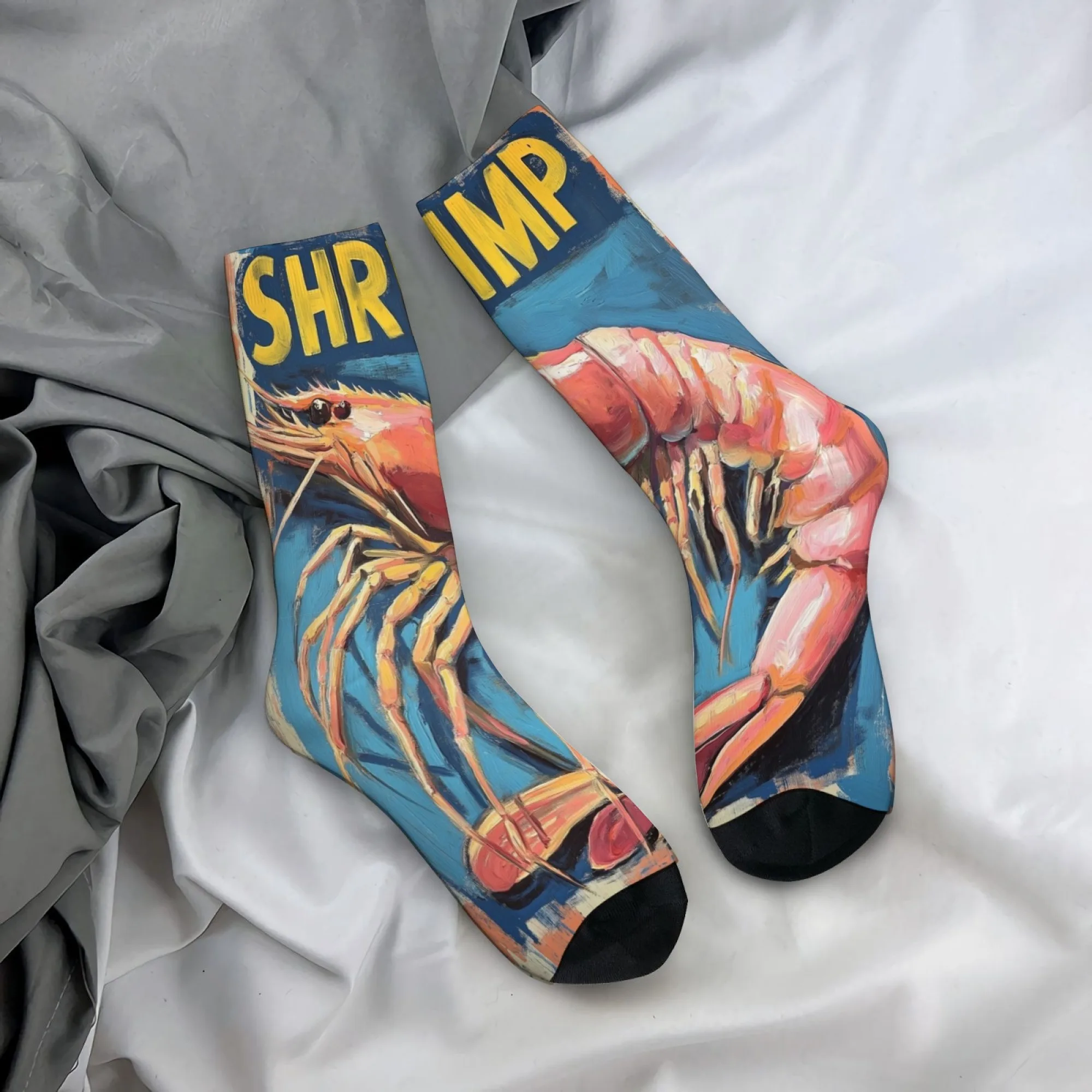 Oil Painting Art SHRIMP Men's Socks Retro Fashion Casual Outdoor Sports Socks Novelty Funny Happy Hip-Hop Socks Crazy Party Gift
Oil Painting Art SHRIMP Men's Socks Retro Fashion Casual Outdoor Sports Socks Novelty Funny Happy Hip-Hop Socks Crazy Party Gift