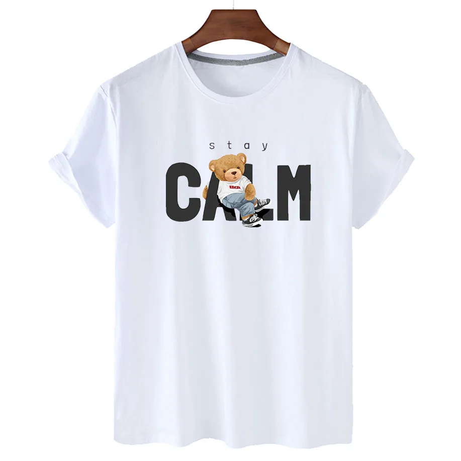 100% Cotton Alphabet Bear Basic T Shirt Summer Top T Shirt Ladies Unisex Short Sleeve O Neck T Shirt 2022 Women's Fashion Shirt
100% Cotton Alphabet Bear Basic T Shirt Summer Top T Shirt Ladies Unisex Short Sleeve O Neck T Shirt 2022 Women's Fashion Shirt