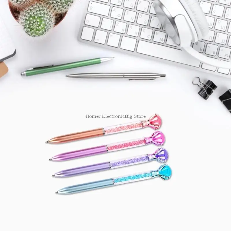 1pc Plastic Oily Pen for Students Businessman Kids Teens Crystal Diamond Ballpoint Pen School Office Supplies Durable
1pc Plastic Oily Pen for Students Businessman Kids Teens Crystal Diamond Ballpoint Pen School Office Supplies Durable