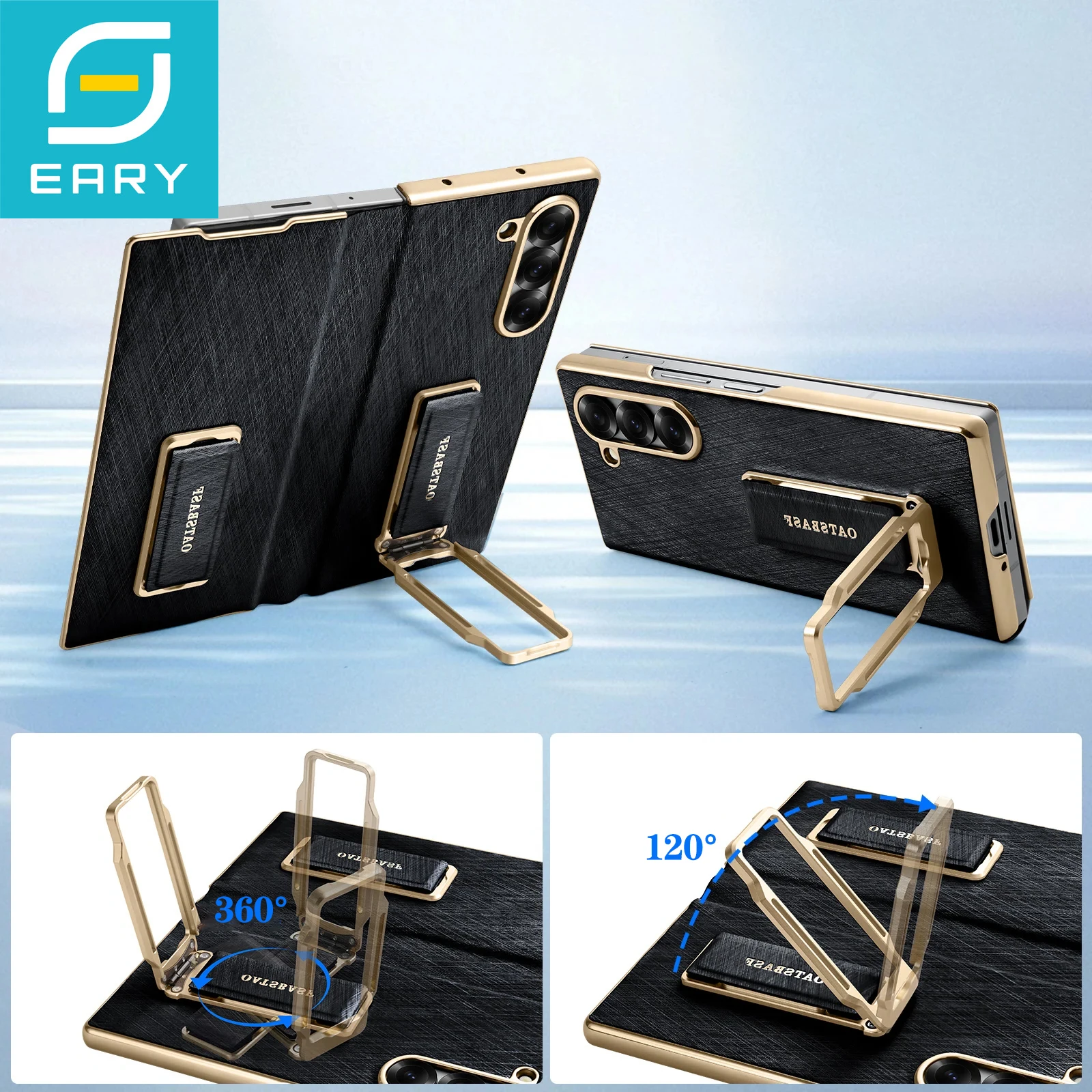 Eary Dual Strap Phone Case for Samsung Galaxy Z Fold 7 Leather Case With 360°Rotation Magnetic Grip Stand Shockproof Protector
Eary Dual Strap Phone Case for Samsung Galaxy Z Fold 7 Leather Case With 360°Rotation Magnetic Grip Stand Shockproof Protector