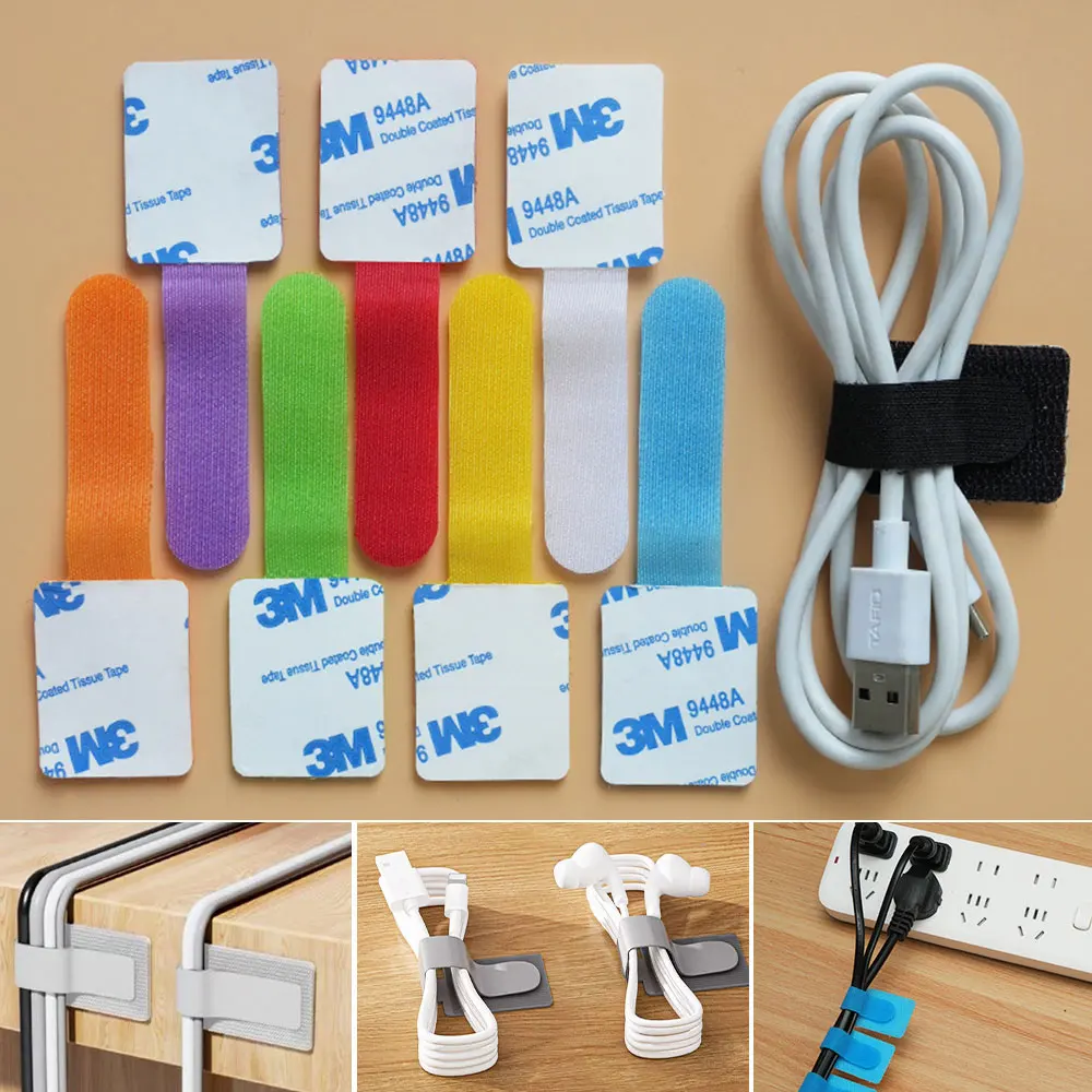 10PCS Reusable Cable Storage Boxs Sticker Desk Organizing Adjustable Cable Holder Organizer Desktop Management Belt
10PCS Reusable Cable Storage Boxs Sticker Desk Organizing Adjustable Cable Holder Organizer Desktop Management Belt