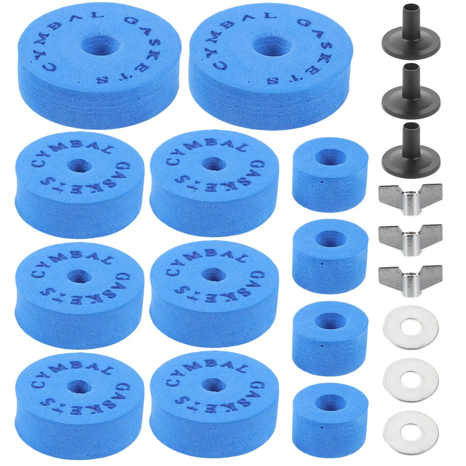 Professional Drum Pads Accessories Set Fitting Kit Cymbals Accessory Clutch Tube Felt Percussion Sturdy EVA Replacement Cotton
Professional Drum Pads Accessories Set Fitting Kit Cymbals Accessory Clutch Tube Felt Percussion Sturdy EVA Replacement Cotton