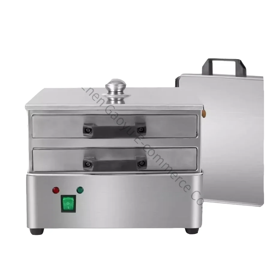 Electric Rice Noodle Roll Maker, 304 Stainless Steel Mini Steamer with Thick Drawer for Home Breakfast / Cheung Fun Machine
Electric Rice Noodle Roll Maker, 304 Stainless Steel Mini Steamer with Thick Drawer for Home Breakfast / Cheung Fun Machine
