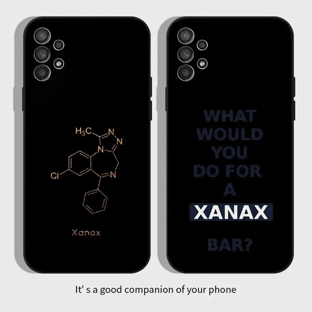 Alprazolam Xanax Phone Case For Samsung Galaxy A13,A21s,A22,A31,A32,A52,A53,A71,A80,A91 Soft Black Cover
Alprazolam Xanax Phone Case For Samsung Galaxy A13,A21s,A22,A31,A32,A52,A53,A71,A80,A91 Soft Black Cover