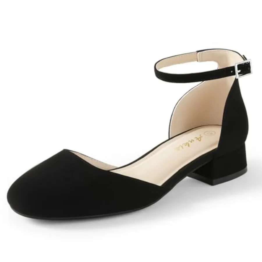Ankis Closed Toe Heels for Women, Black Nude 1 Inch Women's Flats Low Block Heel Women Dress Shoes Womens mps Work Shoes with A
Ankis Closed Toe Heels for Women, Black Nude 1 Inch Women's Flats Low Block Heel Women Dress Shoes Womens mps Work Shoes with A