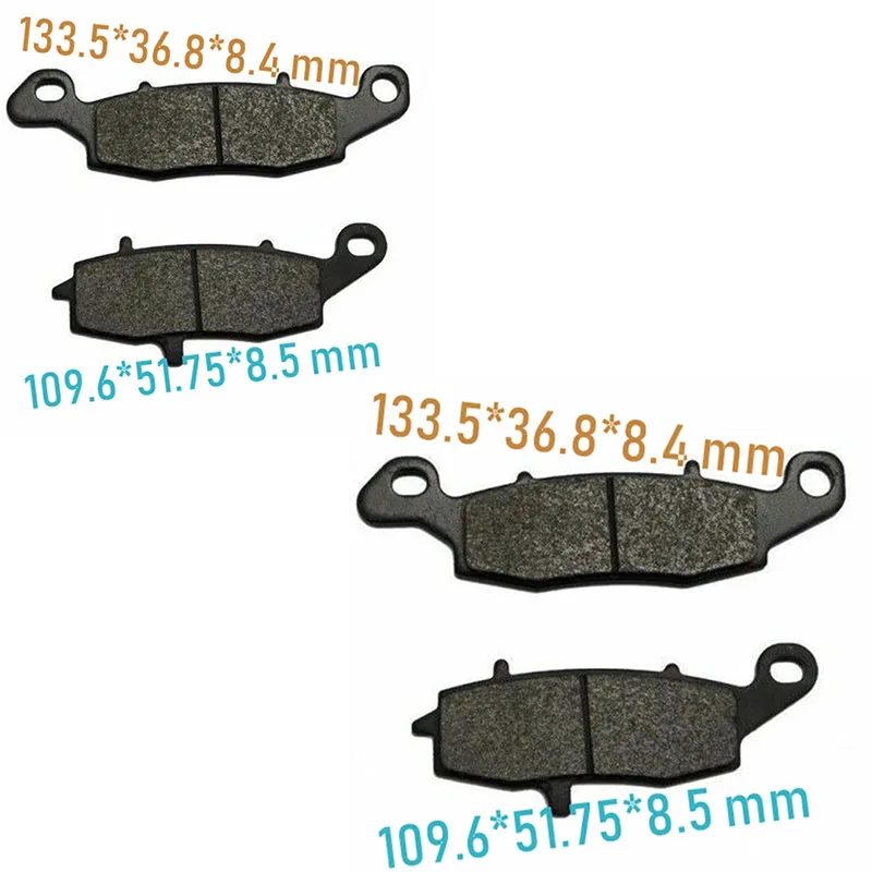 Motorcycle Brake Pads Front&Rear For Kawasaki VN1500 VN 1500 P1/P2 Mean Streak 2002 2003 2004
Motorcycle Brake Pads Front&Rear For Kawasaki VN1500 VN 1500 P1/P2 Mean Streak 2002 2003 2004