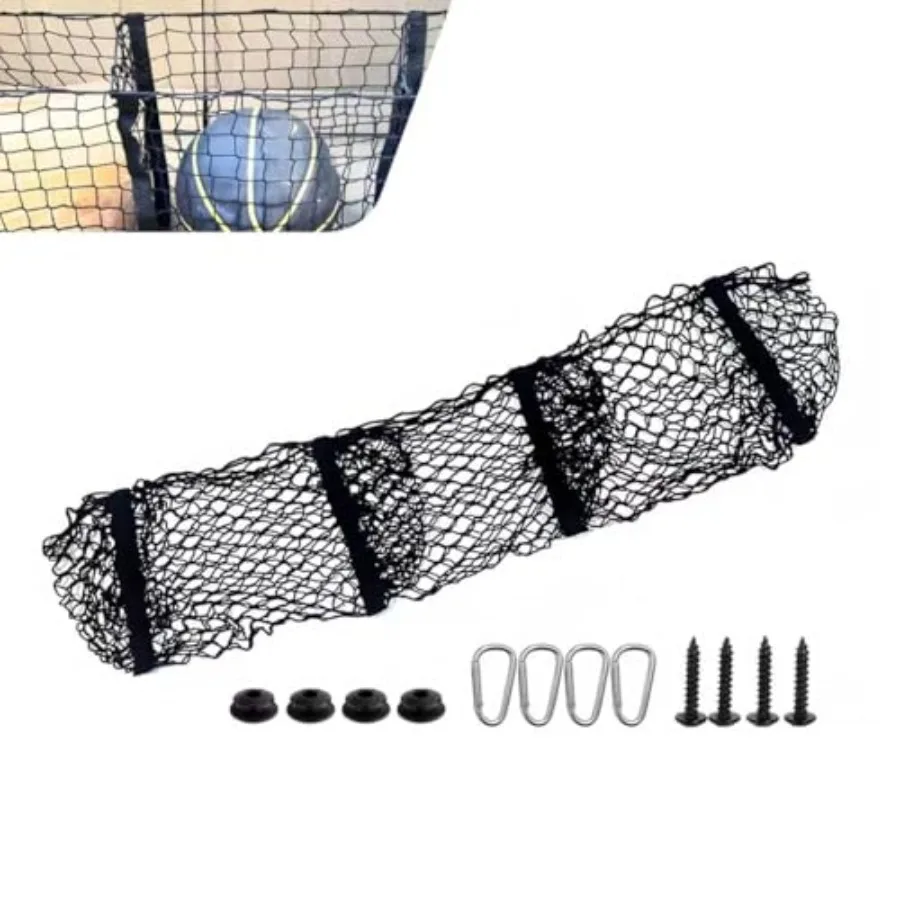 Car Cargo Net, High-Elastic Mesh Trunk Organizer, Three Compartment Heavy-Duty Trunk Luggage Net with Fixed Mounting Accessorie
Car Cargo Net, High-Elastic Mesh Trunk Organizer, Three Compartment Heavy-Duty Trunk Luggage Net with Fixed Mounting Accessorie