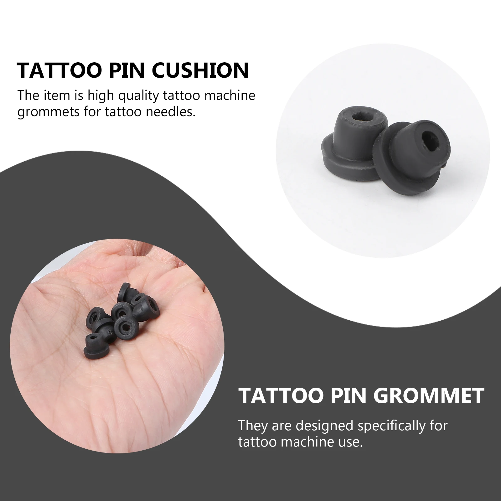 100pcs Silicone Pin Pad Coil Machine Needles Grommet Washer Cushion Pads Friction Alleviation Tattoo Accessories Vibration
100pcs Silicone Pin Pad Coil Machine Needles Grommet Washer Cushion Pads Friction Alleviation Tattoo Accessories Vibration