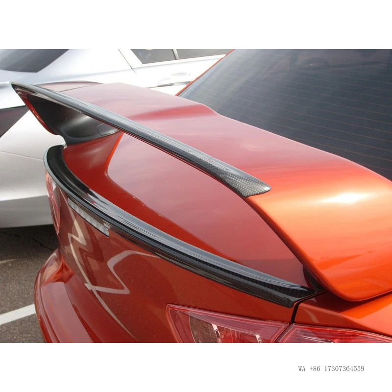 Suitable for Mitsubishi Evolution EVO10 Wing God modification parts, carbon fiber rear wing with additional Voltex small spoiler
Suitable for Mitsubishi Evolution EVO10 Wing God modification parts, carbon fiber rear wing with additional Voltex small spoiler