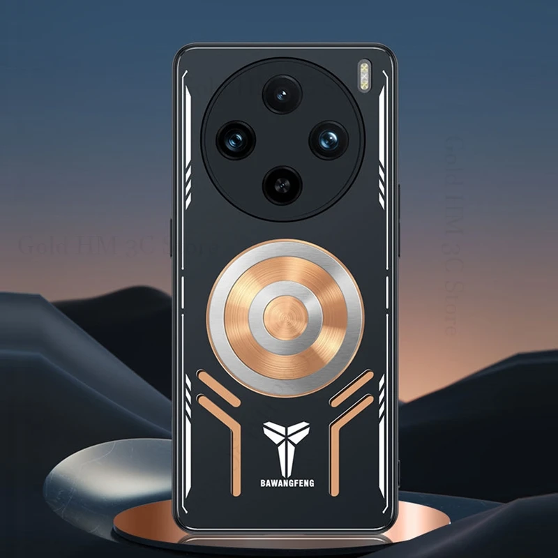 Cooling Heat Dissipation Phone Case For vivo X300 X200 Pro Heavy Duty Armor Magnetic Copper Cover For VIVO X100 S Pro X200 Ultra
Cooling Heat Dissipation Phone Case For vivo X300 X200 Pro Heavy Duty Armor Magnetic Copper Cover For VIVO X100 S Pro X200 Ultra