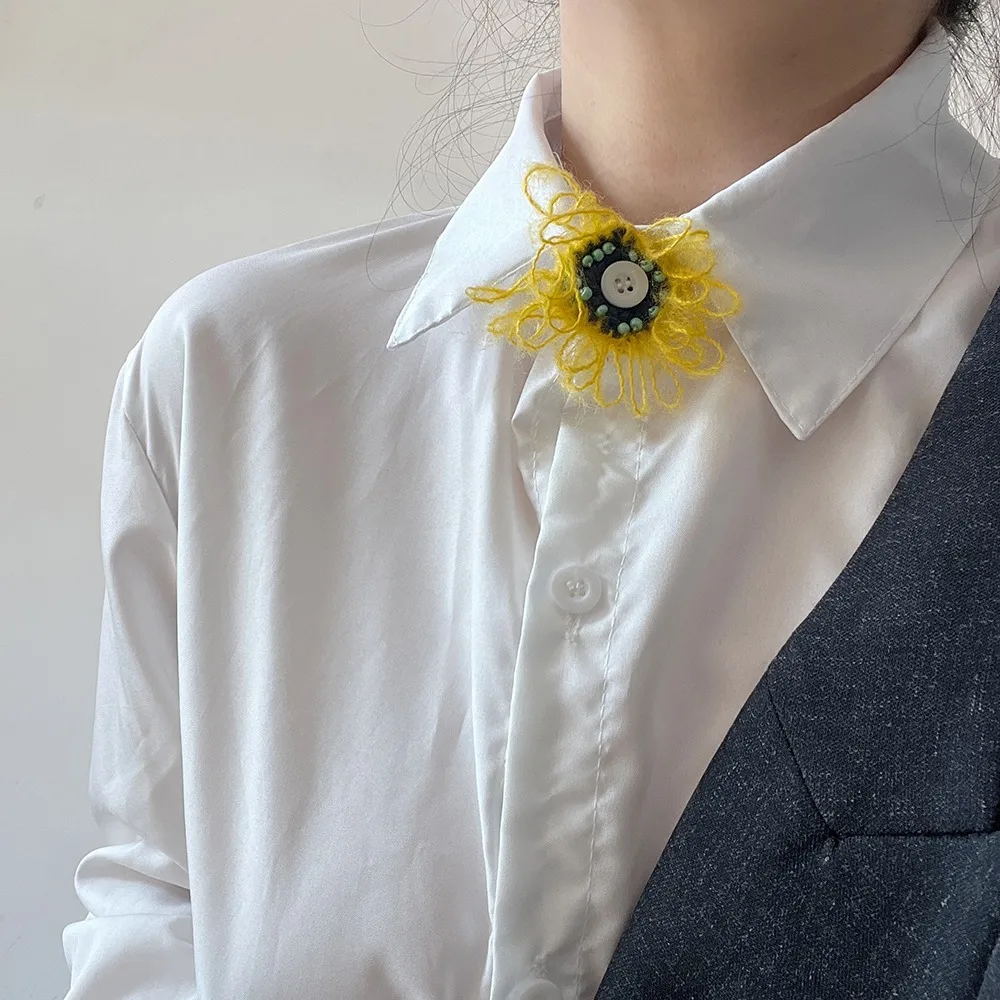 Starfish Childlike Button Decoration Tassel Jellyfish Knitted Fake Cravat Beaded Flower DIY Shirt Accessories Button Accessories
Starfish Childlike Button Decoration Tassel Jellyfish Knitted Fake Cravat Beaded Flower DIY Shirt Accessories Button Accessories