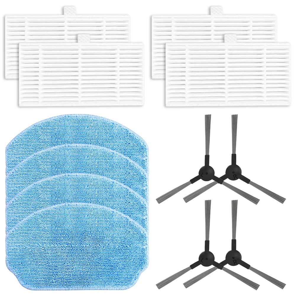 1set Filters Mop Cloths Side Brushes For Nedis WIFIVCB01 WIFIVCR001CBK Vacuum Cleaner Home Improvement Replacement Accessories
1set Filters Mop Cloths Side Brushes For Nedis WIFIVCB01 WIFIVCR001CBK Vacuum Cleaner Home Improvement Replacement Accessories