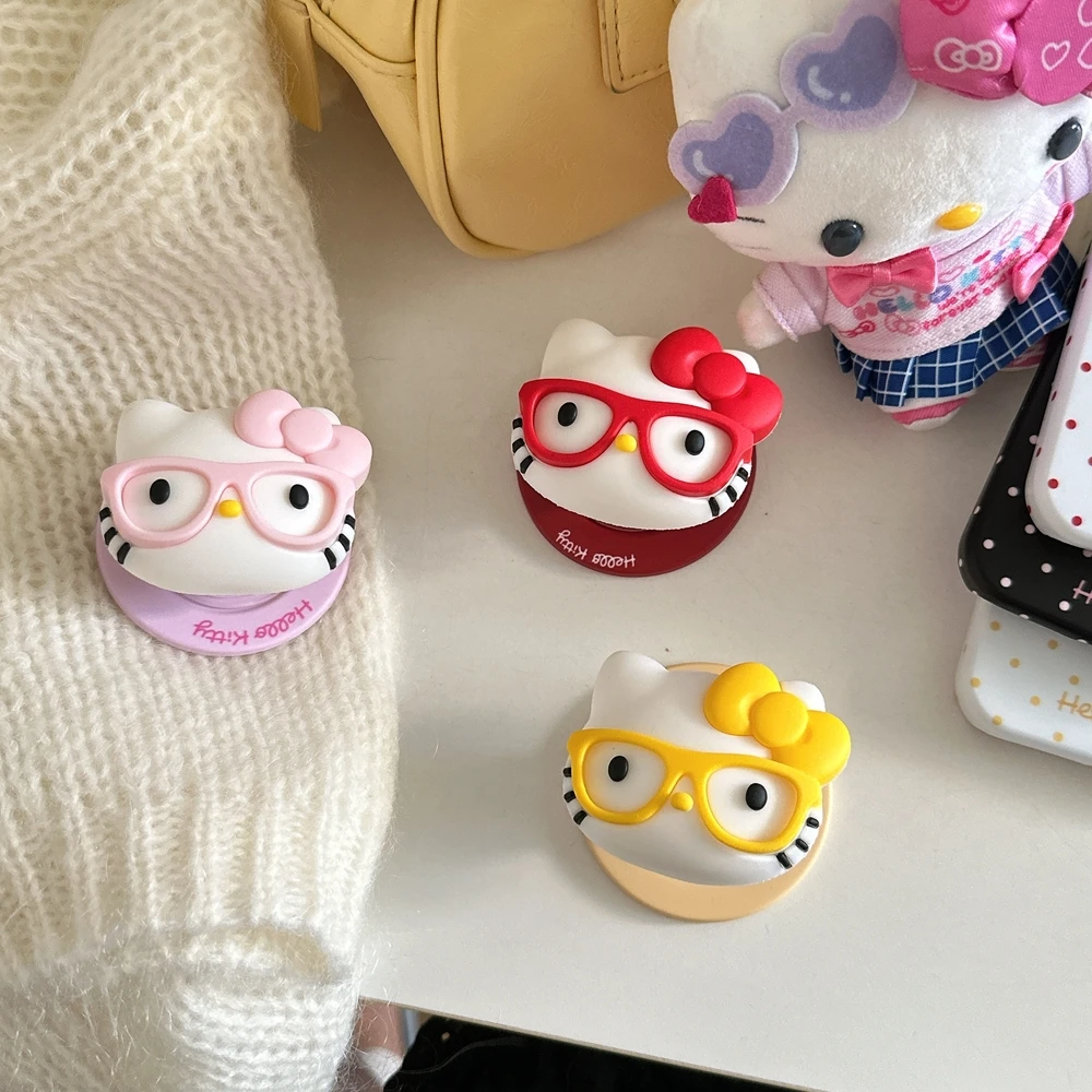 Милый Sanrio Hello Kitty для Magsafe, магнитный чехол для телефона Griptok Grip Tok, подставка для iPhone, складной чехол для беспроводной зарядки, держатель 
Милый Sanrio Hello Kitty для Magsafe, магнитный чехол для телефона Griptok Grip Tok, подставка для iPhone, складной чехол для беспроводной зарядки, держатель