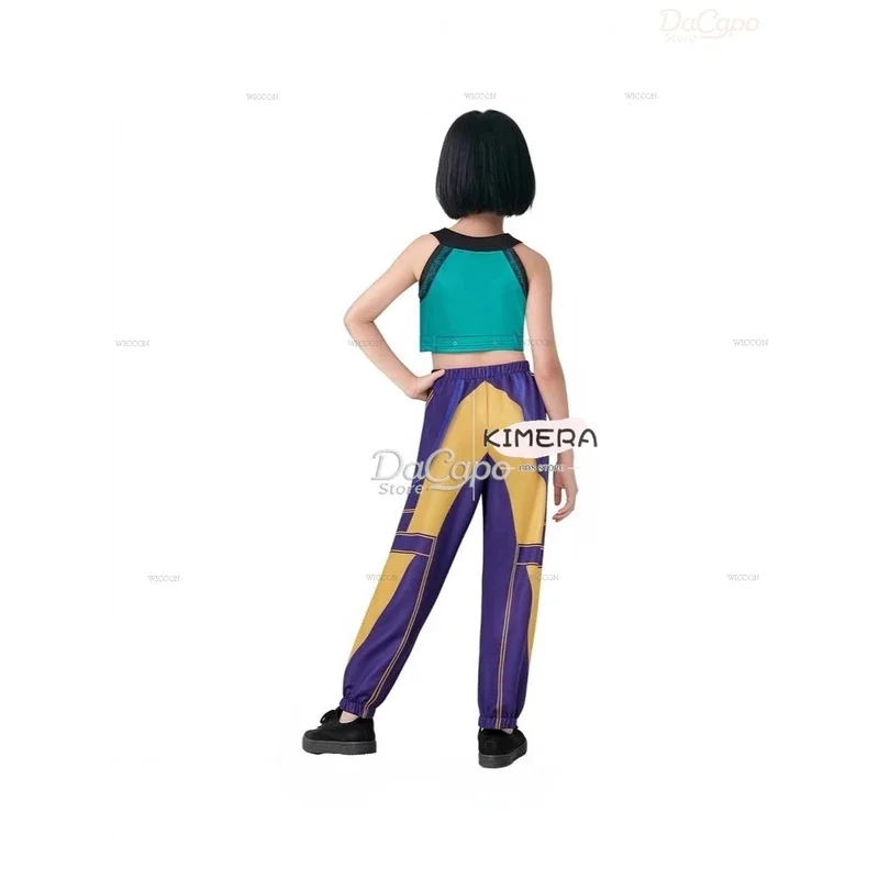 DY20kids Size Huntrix K-Pop Mira Rumi Zoey Demon Hunters Stage Cosplay Clothes Halloween Performance Girl Group disfraz Costume2
DY20kids Size Huntrix K-Pop Mira Rumi Zoey Demon Hunters Stage Cosplay Clothes Halloween Performance Girl Group disfraz Costume2