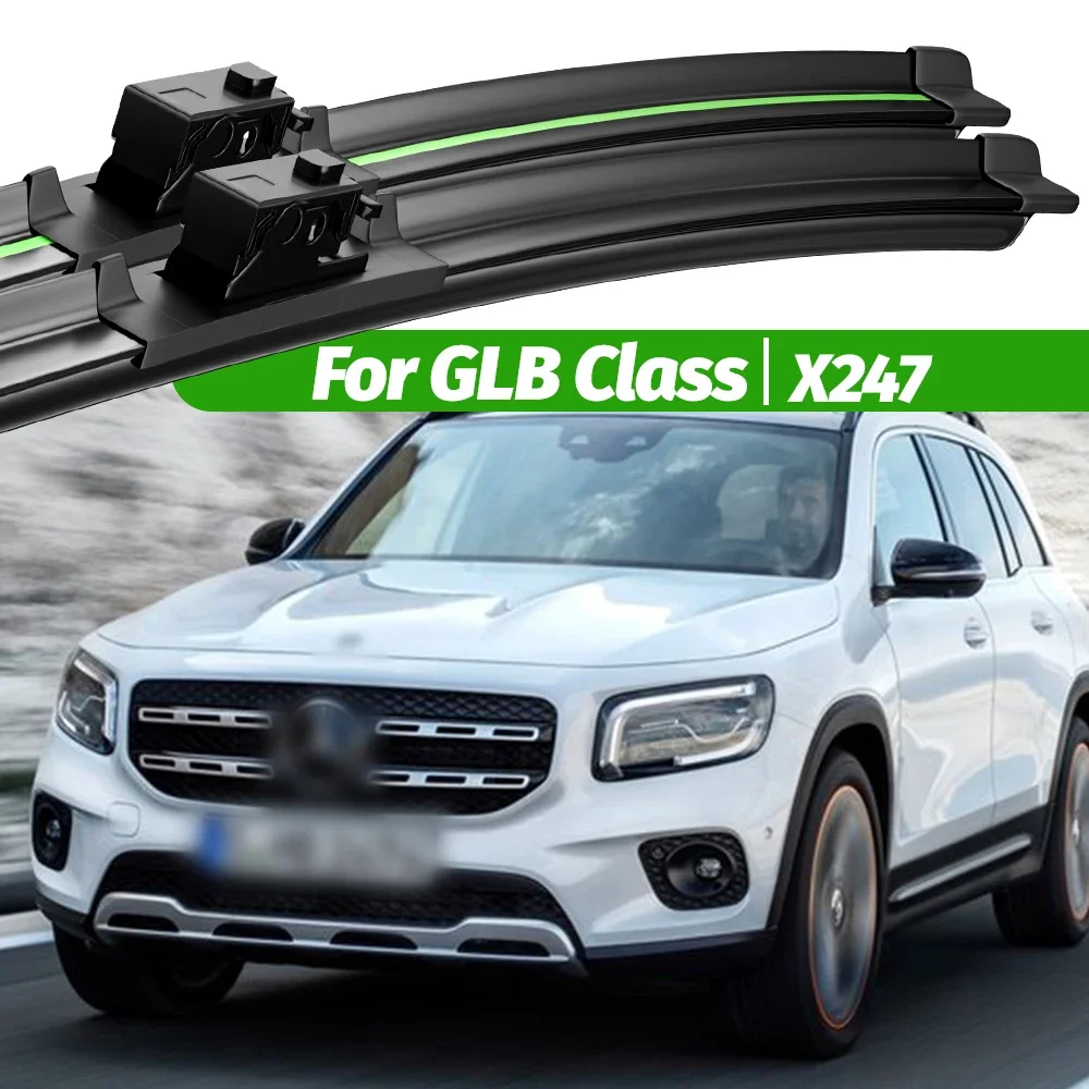 For Mercedes Benz GLB Class X247 2019-2023 2pcs Front Windshield Wiper Blades 2020 2021 2022 Windscreen Window Accessories
For Mercedes Benz GLB Class X247 2019-2023 2pcs Front Windshield Wiper Blades 2020 2021 2022 Windscreen Window Accessories