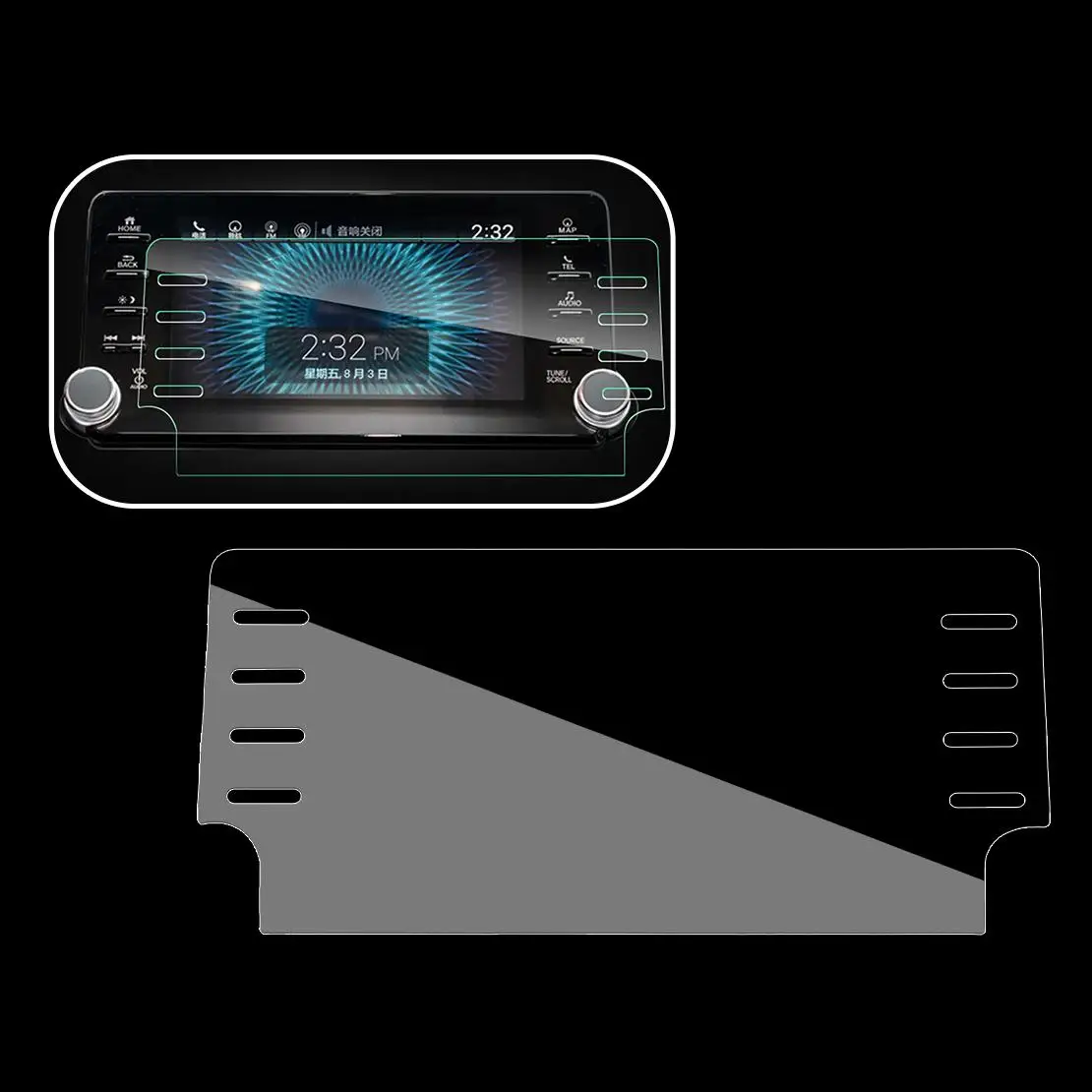 Car Center Console Multimedia Navigation GPS Touch Screen Protector Tempered Glass Fit for Honda Accord Hybrid LX Sport Touring
Car Center Console Multimedia Navigation GPS Touch Screen Protector Tempered Glass Fit for Honda Accord Hybrid LX Sport Touring
