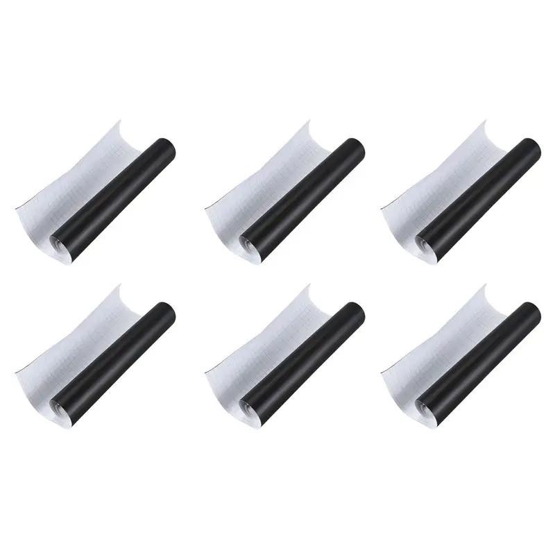 6Pcs 12X60 Inch Matte Black Vinyl Film Wrap Car Diy Sticker-T61C
6Pcs 12X60 Inch Matte Black Vinyl Film Wrap Car Diy Sticker-T61C