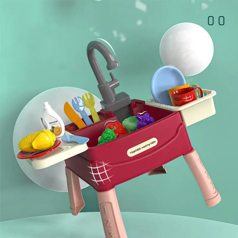 Игрушка для кухонной раковины, игровая раковина, игрушки для мытья в посудомоечной машине, автоматический водный цикл, детский игровой домик, ролевая игра, набор игрушек для мытья в посудомоечной машине
Игрушка для кухонной раковины, игровая раковина, игрушки для мытья в посудомоечной машине, автоматический водный цикл, детский игровой домик, ролевая игра, набор игрушек для мытья в посудомоечной машине