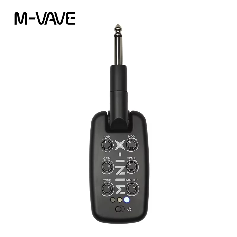 M-VAVE MINI-X Portable Rechargeable Headphone Amp Guitar Bass Plug-In Amplifier for Private Practice
M-VAVE MINI-X Portable Rechargeable Headphone Amp Guitar Bass Plug-In Amplifier for Private Practice