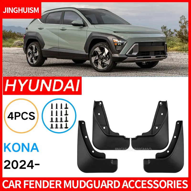 Mudguards FOR hyundai Kona 2024 Auto Mud Flaps Exterior Styling Accessory ABS Plastic Anti Splash Mudguards Custom Fit
Mudguards FOR hyundai Kona 2024 Auto Mud Flaps Exterior Styling Accessory ABS Plastic Anti Splash Mudguards Custom Fit