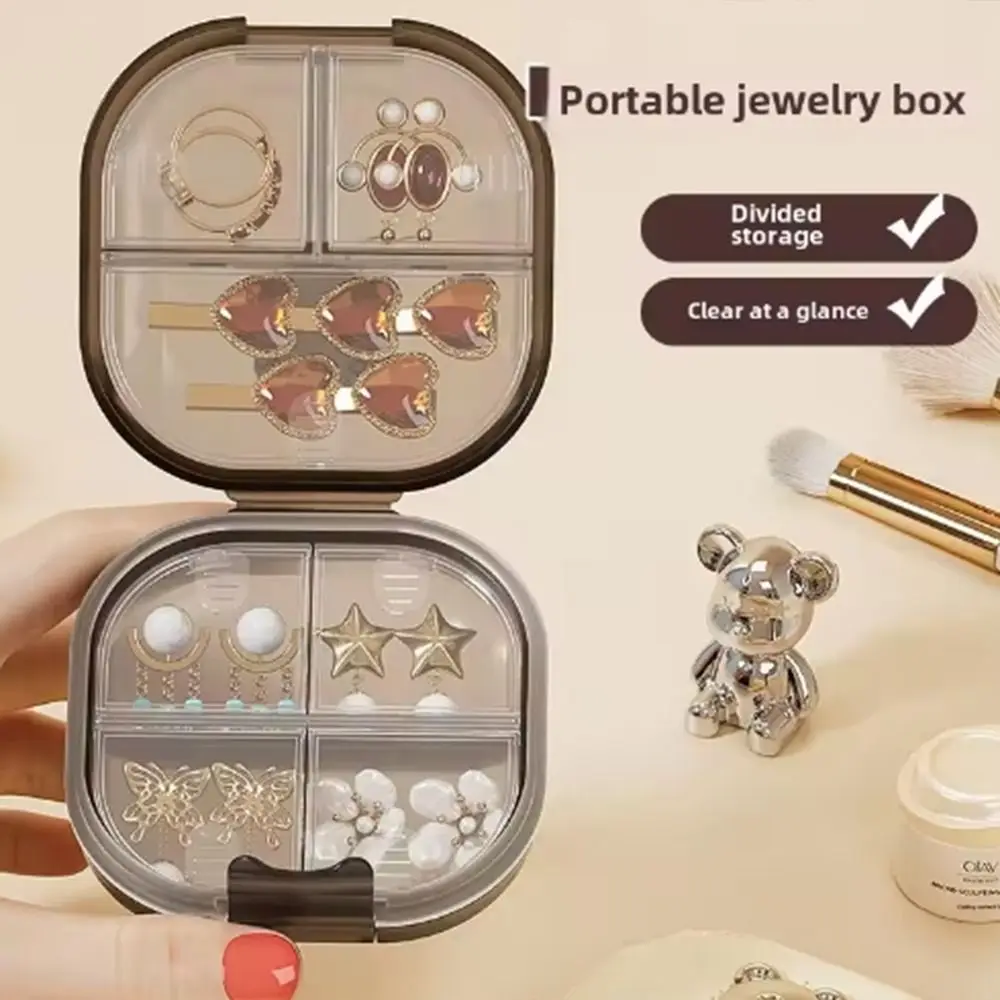 Cartoon Bear Trinkets Storage Organizer Cute Dustproof Mini Jewelry Organizer Durable with Separate Compartment
Cartoon Bear Trinkets Storage Organizer Cute Dustproof Mini Jewelry Organizer Durable with Separate Compartment