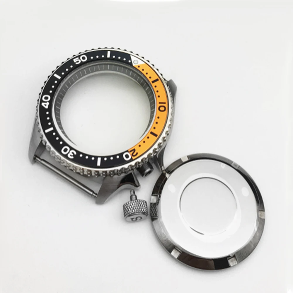 Корпус часов NH35, 42 мм, сапфировое стекло, подходит для механизма NH35/NH36, заводная головка 3,8, сапфировое стекло, циферблат 28,5 мм
Корпус часов NH35, 42 мм, сапфировое стекло, подходит для механизма NH35/NH36, заводная головка 3,8, сапфировое стекло, циферблат 28,5 мм