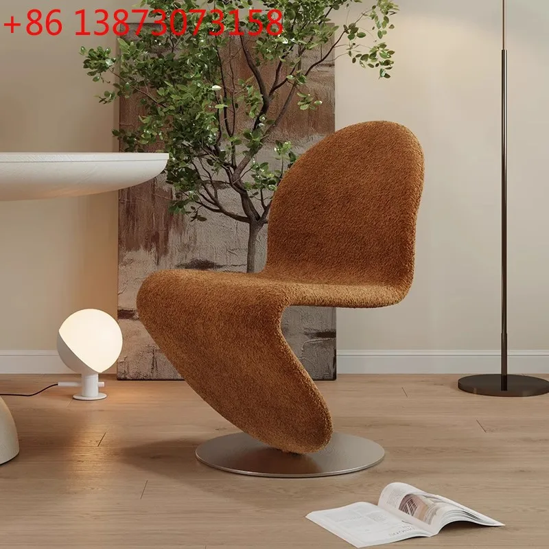 Wabi wind Internet celebrity chair S-shaped chair single sofa designer restaurant lazy single chair light luxury balcony l
Wabi wind Internet celebrity chair S-shaped chair single sofa designer restaurant lazy single chair light luxury balcony l