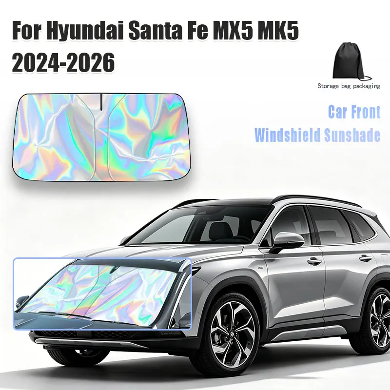 For Hyundai Santa Fe MX5 MK5 2024-2026 Car Windshield Sunshade Cover Front Window Sun Shade Visor Auto Interior UV Protection
For Hyundai Santa Fe MX5 MK5 2024-2026 Car Windshield Sunshade Cover Front Window Sun Shade Visor Auto Interior UV Protection