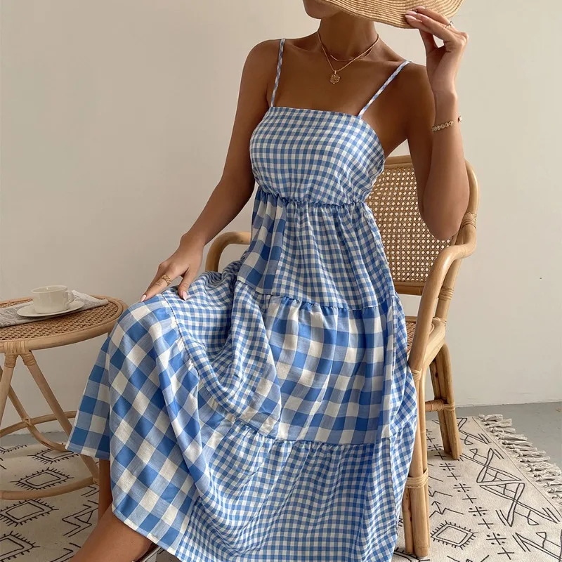 Y2k Fashion Cute Sweet Lace Purple Plaid Strap Dress Women Summer Sexy Party Birthday Mini Bodycon Spaghetti Strap Dresses Woman
Y2k Fashion Cute Sweet Lace Purple Plaid Strap Dress Women Summer Sexy Party Birthday Mini Bodycon Spaghetti Strap Dresses Woman