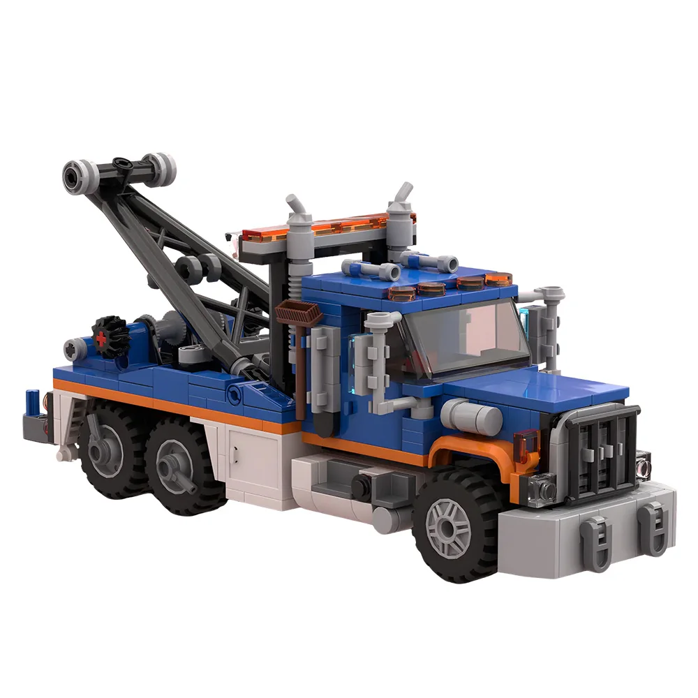 MOC Heavy Wrecker Tow Truck Model Building Blocks City Vehicle DIY Car Rescue Tow Truck Brick Toy Adult Gift
MOC Heavy Wrecker Tow Truck Model Building Blocks City Vehicle DIY Car Rescue Tow Truck Brick Toy Adult Gift