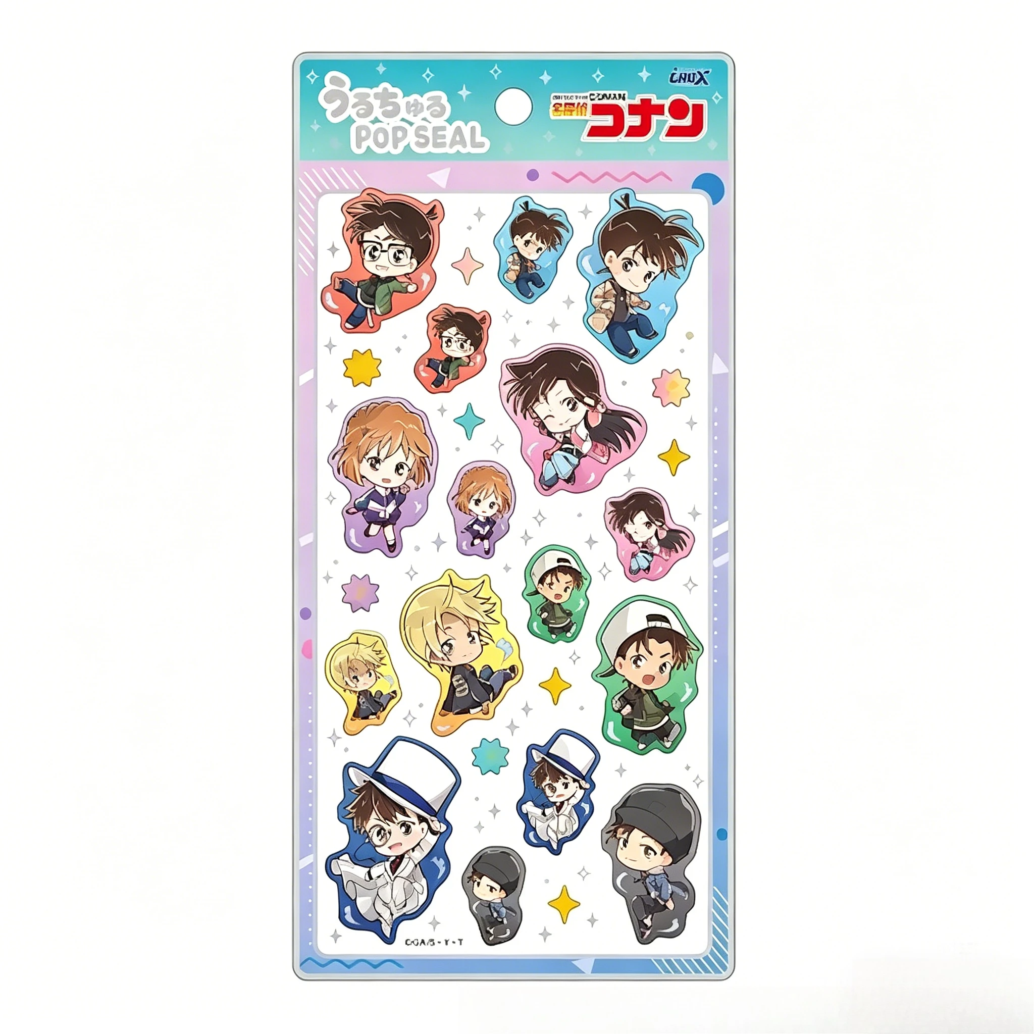 New 6pcs Detective Conan Anime Stickers Q Version Shinichi Kudo Haibara Ai Decals for Scrapbook Laptop DIY Crafts Kids Gift
New 6pcs Detective Conan Anime Stickers Q Version Shinichi Kudo Haibara Ai Decals for Scrapbook Laptop DIY Crafts Kids Gift