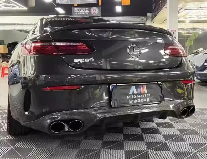 High Quality Carbon Fiber Car Rear Bumper Lip Trunk Diffuser Exhaust Spoiler For Benz E Class Coupe W238 E260 2016-2022
High Quality Carbon Fiber Car Rear Bumper Lip Trunk Diffuser Exhaust Spoiler For Benz E Class Coupe W238 E260 2016-2022