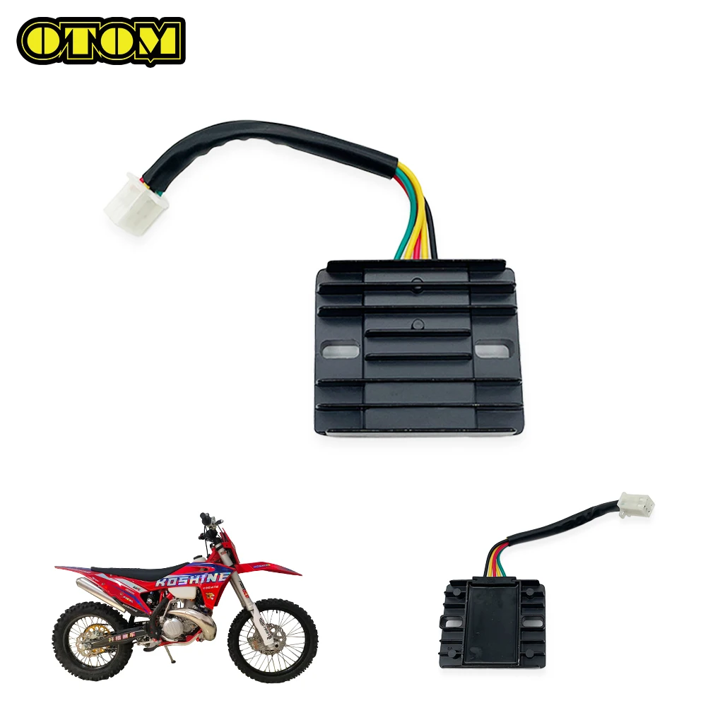 Motorcycle For KOSHINE Engine Voltage Regulator Rectifier 250 300 320 2-Stroke Water-Cooled Pit Dirt Bike Accessories Motocross
Motorcycle For KOSHINE Engine Voltage Regulator Rectifier 250 300 320 2-Stroke Water-Cooled Pit Dirt Bike Accessories Motocross