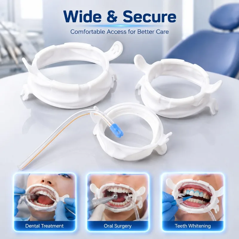 Flexible Silicone Dental Mouth Opener O-shape Rubber Dam Intraoral Lip Spreader Disposable Teeth Support Retractor Professional
Flexible Silicone Dental Mouth Opener O-shape Rubber Dam Intraoral Lip Spreader Disposable Teeth Support Retractor Professional