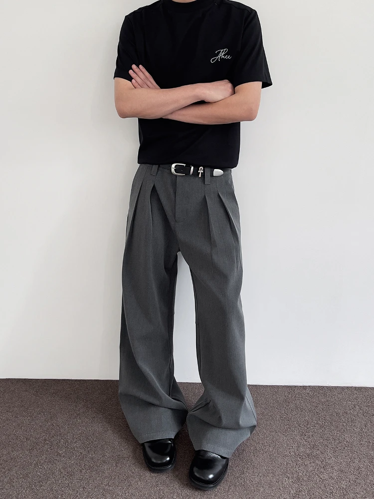 American Sle Casual Pants Loose Commute 3D Tailoring Double Pleat Design Youthful Vitali Wind Wear Resistant Straight Leg...
American Sle Casual Pants Loose Commute 3D Tailoring Double Pleat Design Youthful Vitali Wind Wear Resistant Straight Leg...