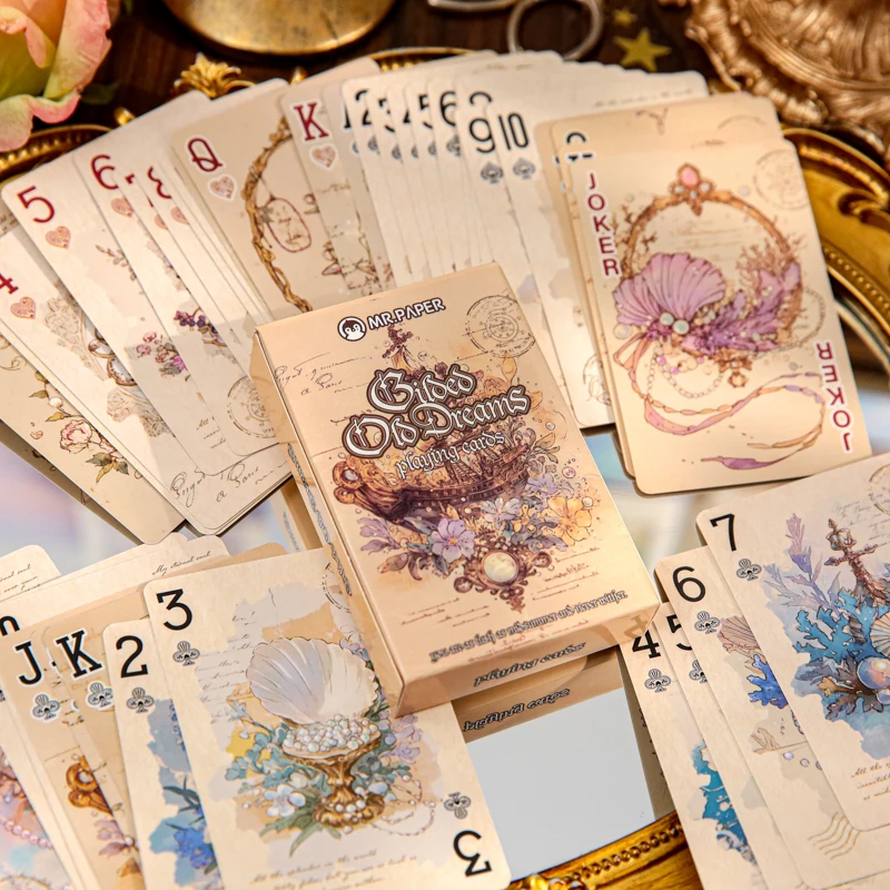 Art Illustration Playing Cards, Fun Party Poker Game, Suitable for Collection, Commemoration & Art Journal Scene Creation
Art Illustration Playing Cards, Fun Party Poker Game, Suitable for Collection, Commemoration & Art Journal Scene Creation