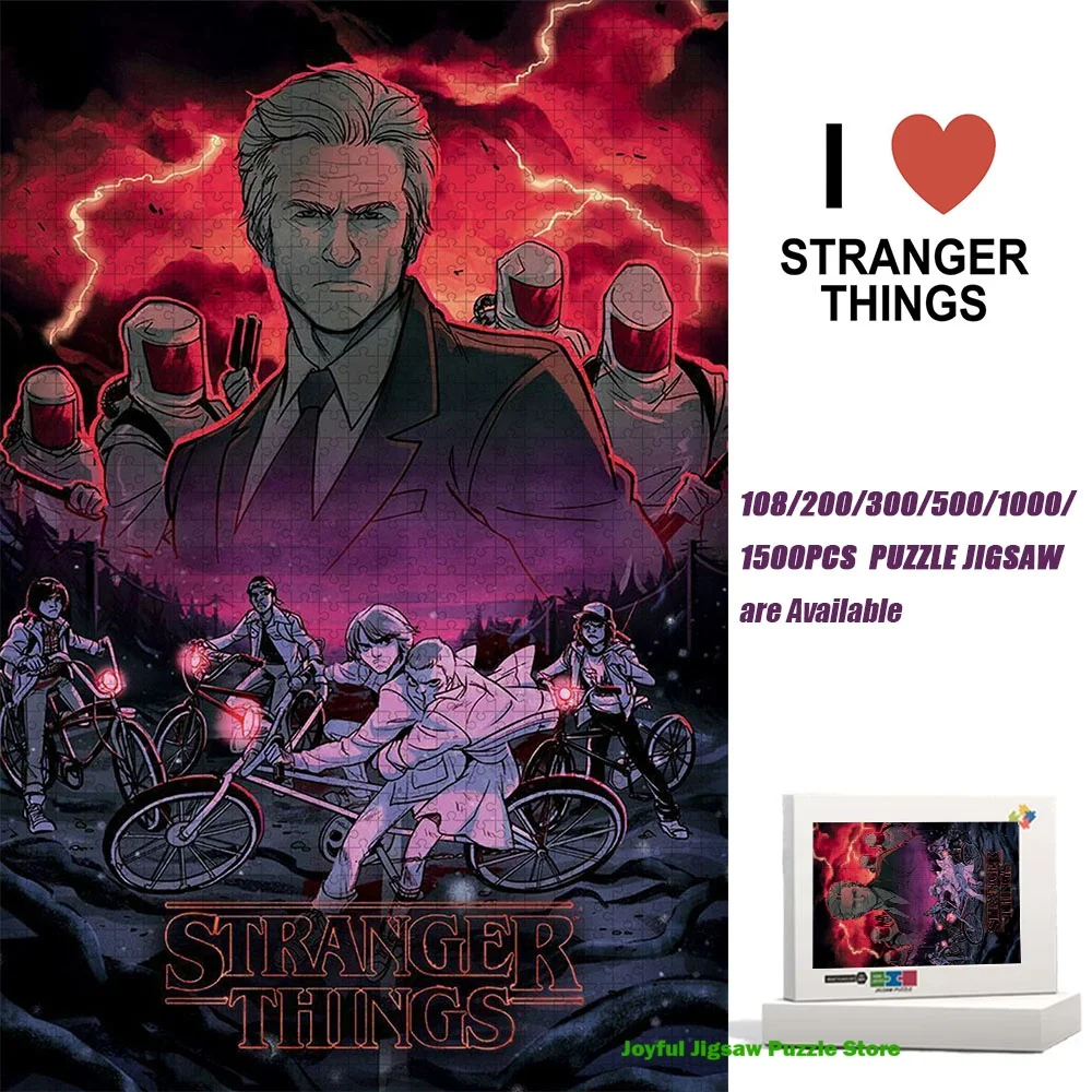 Stranger Things Jigsaw Puzzle Popular Characters Puzzles Educational Perfect Gift for Adults Teens Gift with Box Home Decoration
Stranger Things Jigsaw Puzzle Popular Characters Puzzles Educational Perfect Gift for Adults Teens Gift with Box Home Decoration