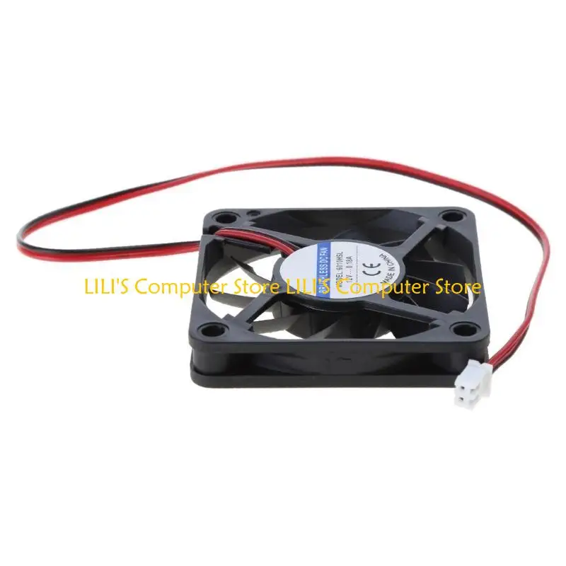A52B for DC 12V 2-Pin 60x60x10mm PC Computer CPU System Sleeve-Bearing Cooling Fan 6010
A52B for DC 12V 2-Pin 60x60x10mm PC Computer CPU System Sleeve-Bearing Cooling Fan 6010