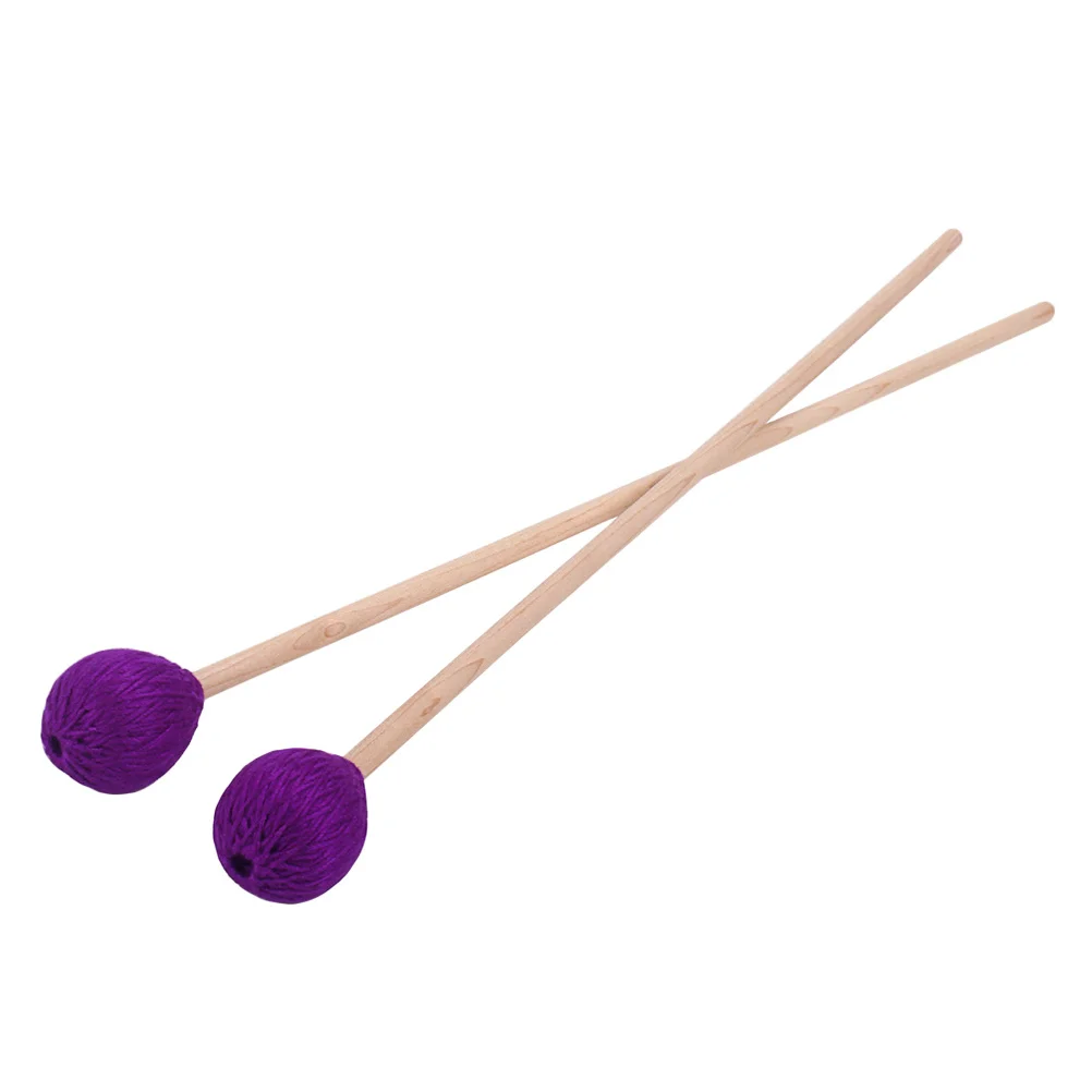 2pcs Wool Felt Head Drum Mallet Bass Drum Stick For Percussion Instrument Purple Maple Wood Handle Durable Mallets Non-Yellowing
2pcs Wool Felt Head Drum Mallet Bass Drum Stick For Percussion Instrument Purple Maple Wood Handle Durable Mallets Non-Yellowing